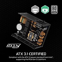 Corsair SF750 ATX 3.1 750W SFX PSU – 80 Plus Platinum  Fully Modular