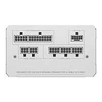 Corsair RM850e 850W Gold ATX 3.1 Fully Modular PSU – 80 Plus Gold | White