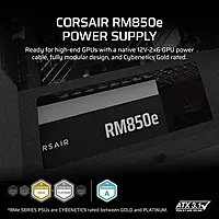 Corsair RM850e 850W Gold ATX 3.1 Fully Modular PSU – 80 Plus Gold