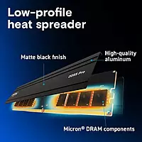 Crucial Pro 16GB 6000MHz DDR5 RAM – CL48 | Intel XMP & AMD EXPO Support