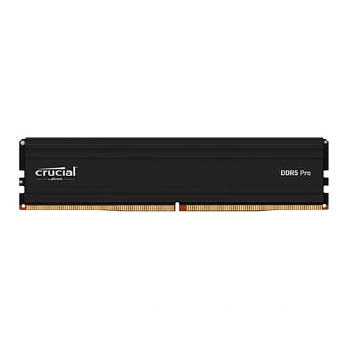 Crucial Pro 16GB 6000MHz DDR5 RAM – CL48 | Intel XMP & AMD EXPO Support