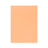 Pack of 8 A5 Plain Peach Dyslexia Overlay Reading Sheets â€“ PET Material, Rounded Corners