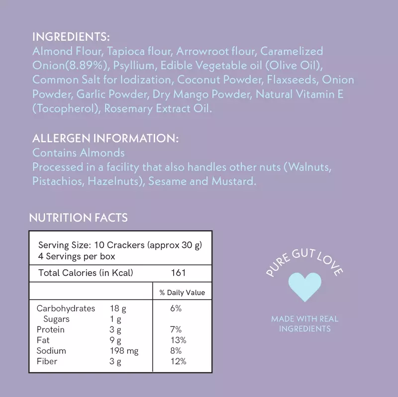 Caramelized Onion Cracker - Atmosphere