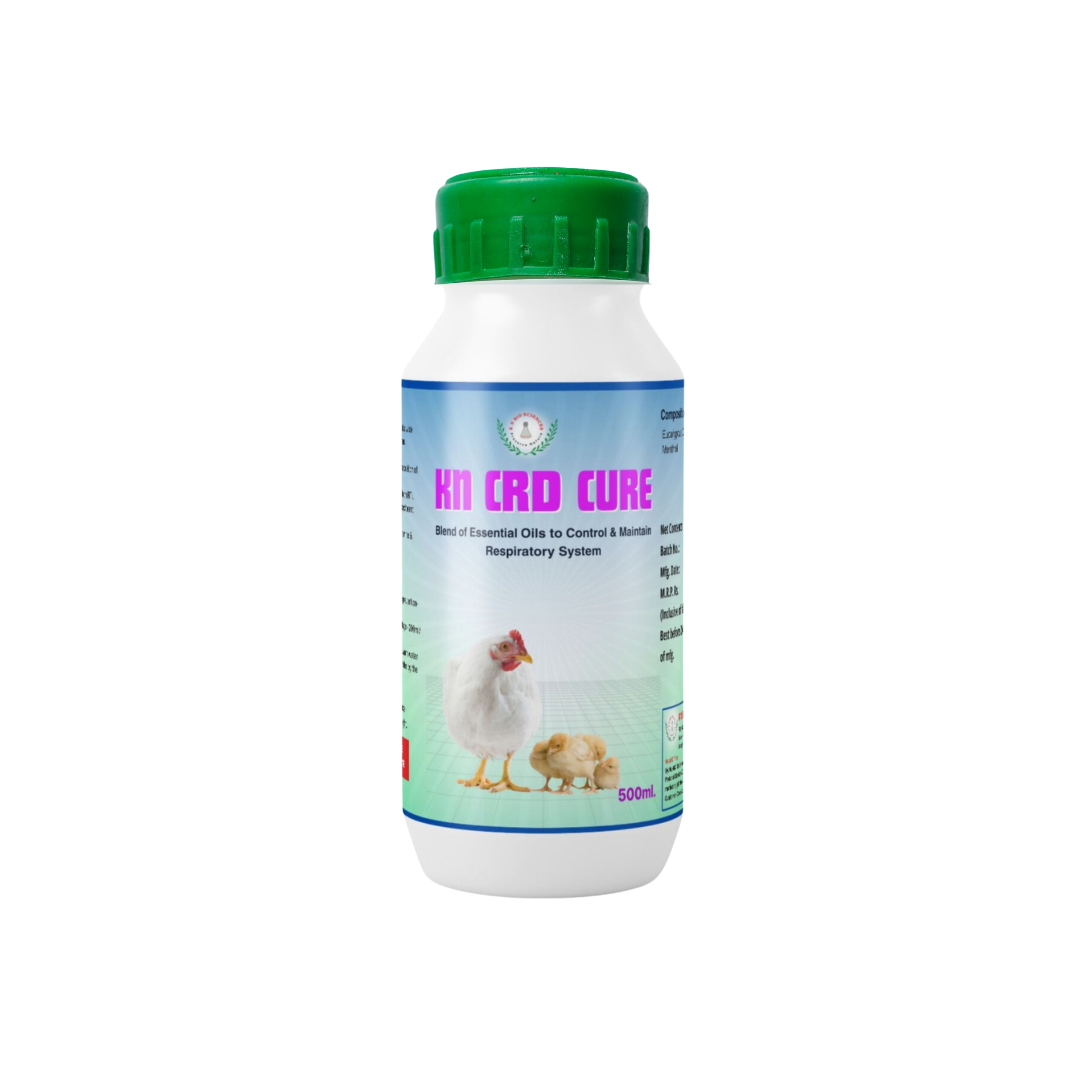 KN CRD CURE - Essential Oil Blend for Poultry Respiratory Health Management