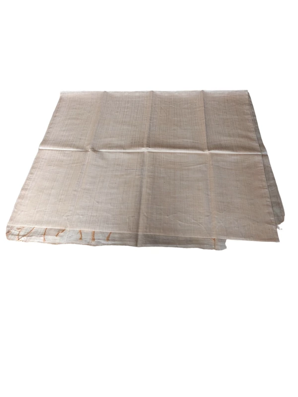 Cream Cotton Silk Solid Dupatta