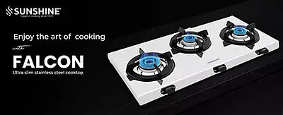 Gas Stove | 3 Burner Chulha, Steel Gas Stove,Manual Ignition
