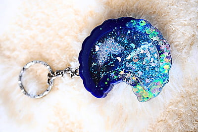 crecent type 2 shaker keychain