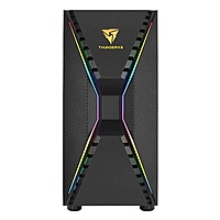 AeroCool Cronus ARGB E-ATX Mid Tower Case – Tempered Glass | Black