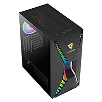 AeroCool Cronus ARGB E-ATX Mid Tower Case – Tempered Glass | Black