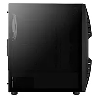 AeroCool Cronus ARGB E-ATX Mid Tower Case – Tempered Glass | Black