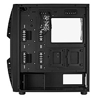 AeroCool Cronus ARGB E-ATX Mid Tower Case – Tempered Glass | Black