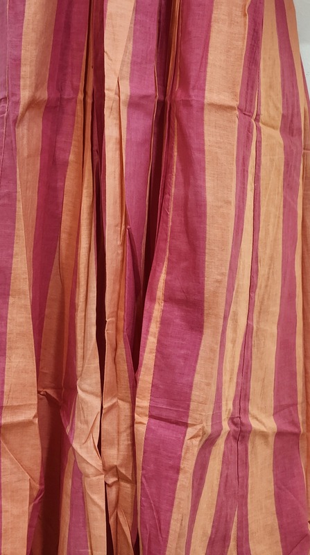 Amara's Everyday Flare Dress  - Pink & Peach Stripes