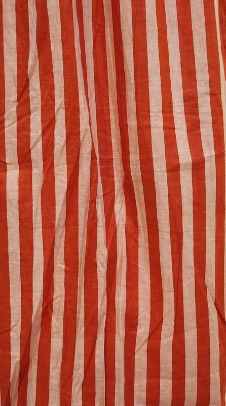 Zara's Classic Tube Dress - Peach & Orange Stripes