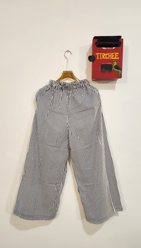 Hema's Kali Pintucks Top + Pant -  Cream Jungle