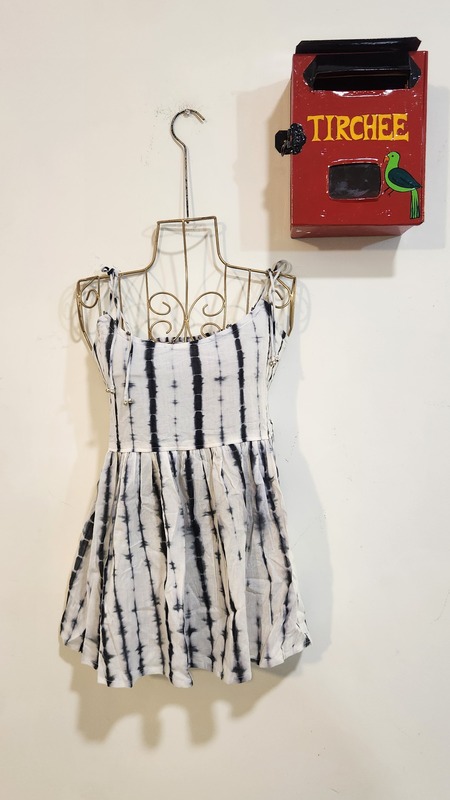 Basanti's Classic Tube Top - White & Black