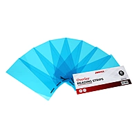 Pack of 8 Blue 210x80mm Dyslexia Overlay Reading Strips â€“ PET Material, Rounded Corners