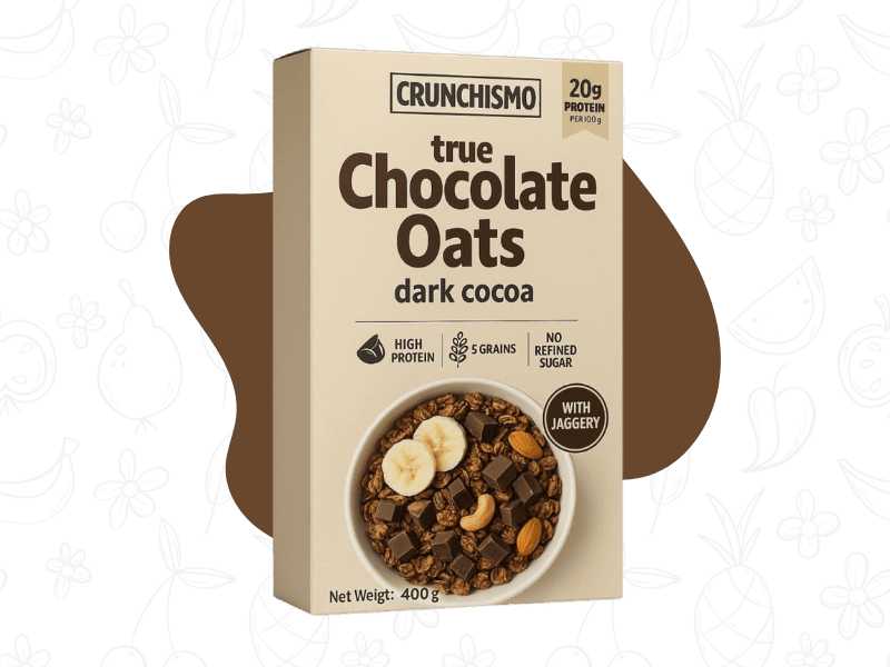 Crunchismo Dark Chocolate Oats
