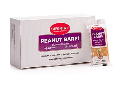 SIRIMIRI Crushed Peanut Burfi Rs 40 Pack of 12 pcs SIRIMIRI Crushed Peanut Burfi Rs 40 Pack of 12 pcs