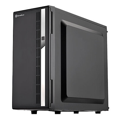 Silverstone Alloy Steel Tower Case X V2.0,Black(CS-380B)