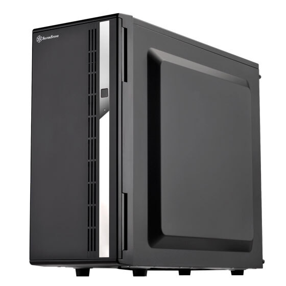 Silverstone Alloy Steel Tower Case X V2.0,Black(CS-380B)