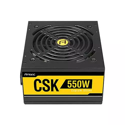Antec CSK550 550W 80 Plus Bronze SMPS – 2 PCIe Connectors | 5 Years Warranty
