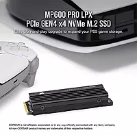 Corsair MP600 PRO LPX 2TB NVMe Gen4 SSD – Up to 7100MB/s | M.2 2280