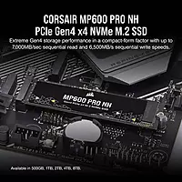 Corsair MP600 PRO NH 2TB NVMe Gen4 SSD – Up to 7000MB/s | M.2 2280