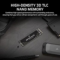 Corsair MP700 Elite 2TB NVMe Gen5 SSD – Up to 10000MB/s | M.2 2280