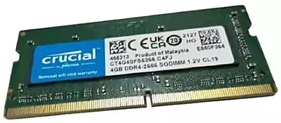 Refurbished Crucial CT RAM DDR4 8 GB  (CT2K4G48FS6266)