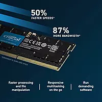Crucial 8GB DDR5 4800MHz CL40 Laptop RAM – SO-DIMM Lifetime Warranty