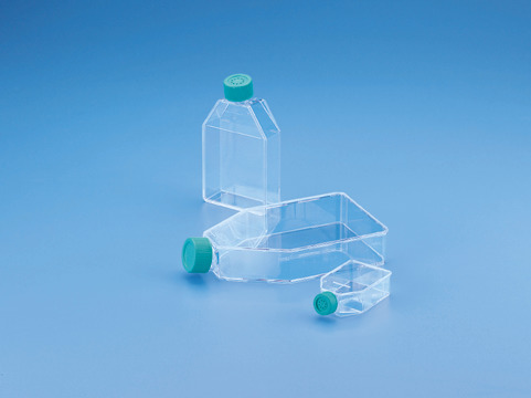 Sterile Tissue Culture Flask, PS with flat type HDPE closure TARSONS