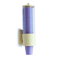 Oro Drinking Cup Dispenser – Wall Mounted Disposable Cup Holder