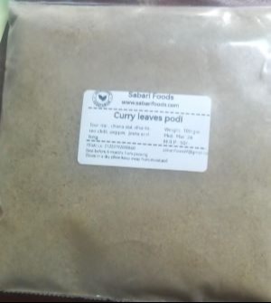 Curry leaves podi