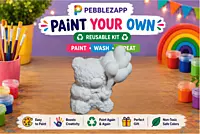 Custom Reusable Baloon teddy DIY Painting Kit- Set of 1
