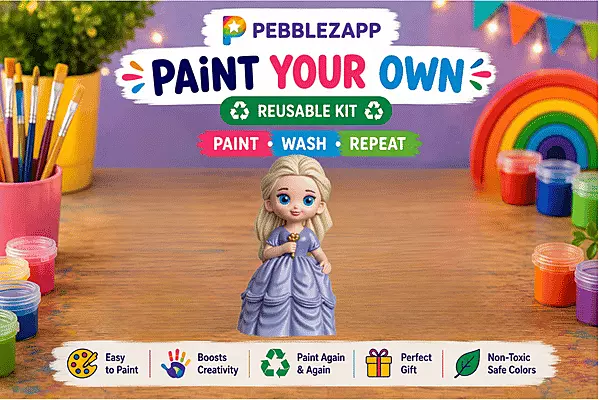 Custom Reusable Princess DIY Painting Kit- Set of 1