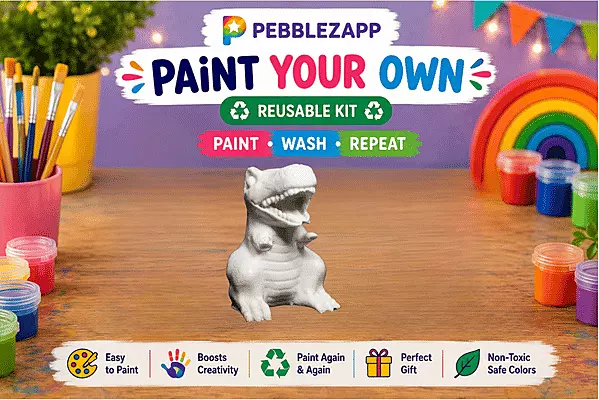 Custom Reusable Trex DIY Painting Kit- Set of 1