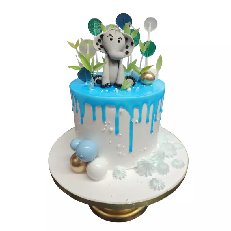 cute elephant-themed birthday
