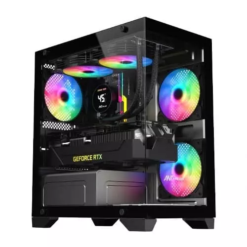 Ant Value CV200 Mini Tower Case – Tempered Glass