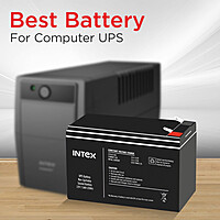 Intex USP Sealed Battery 12V 7AH 20hr