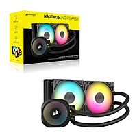 Corsair Nautilus 240 RS ARGB CPU Liquid Cooler – 240mm AIO | Black