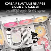 Corsair Nautilus 360 RS ARGB White – 360mm AIO Liquid CPU Cooler