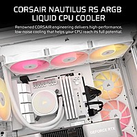 Corsair Nautilus 360 RS ARGB White – 360mm AIO Liquid CPU Cooler