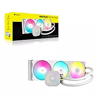 Corsair Nautilus 360 RS ARGB White – 360mm AIO Liquid CPU Cooler