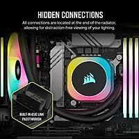 Corsair iCUE LINK H150i RGB 360mm CPU Liquid Cooler – AIO | Intel & AMD | Black