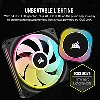 Corsair iCUE LINK H150i RGB 360mm CPU Liquid Cooler – AIO | Intel & AMD | Black