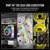 Corsair iCUE LINK H150i RGB 360mm CPU Liquid Cooler – AIO | Intel & AMD | Black