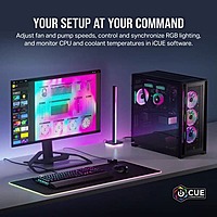 Corsair iCUE LINK H150i RGB 360mm CPU Liquid Cooler – AIO | Intel & AMD | Black