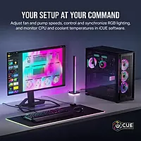 Corsair iCUE LINK H150i RGB 360mm CPU Liquid Cooler – AIO | Intel & AMD | Black