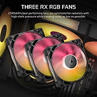 Corsair iCUE LINK Titan 420 RX RGB CPU Liquid Cooler – 420mm AIO | RGB