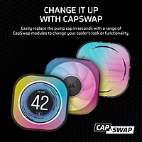 Corsair iCUE LINK Titan 420 RX RGB CPU Liquid Cooler – 420mm AIO | RGB